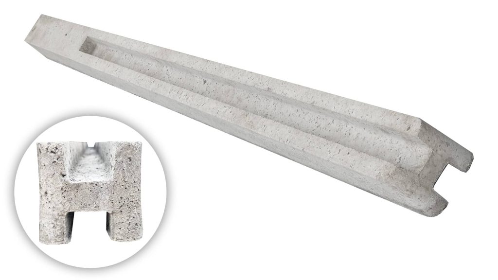 Betonový sloupek průběžný